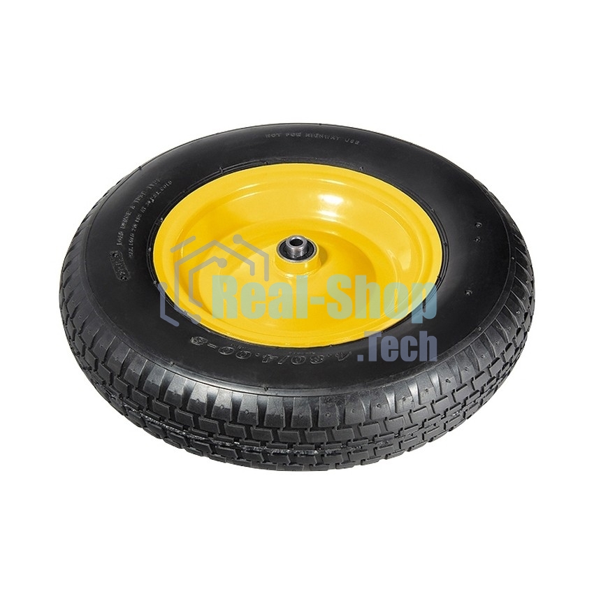 Колесо Palisad пневматическое 4.80/4.00-8 d380мм внутр.диам.20мм длина оси 90мм