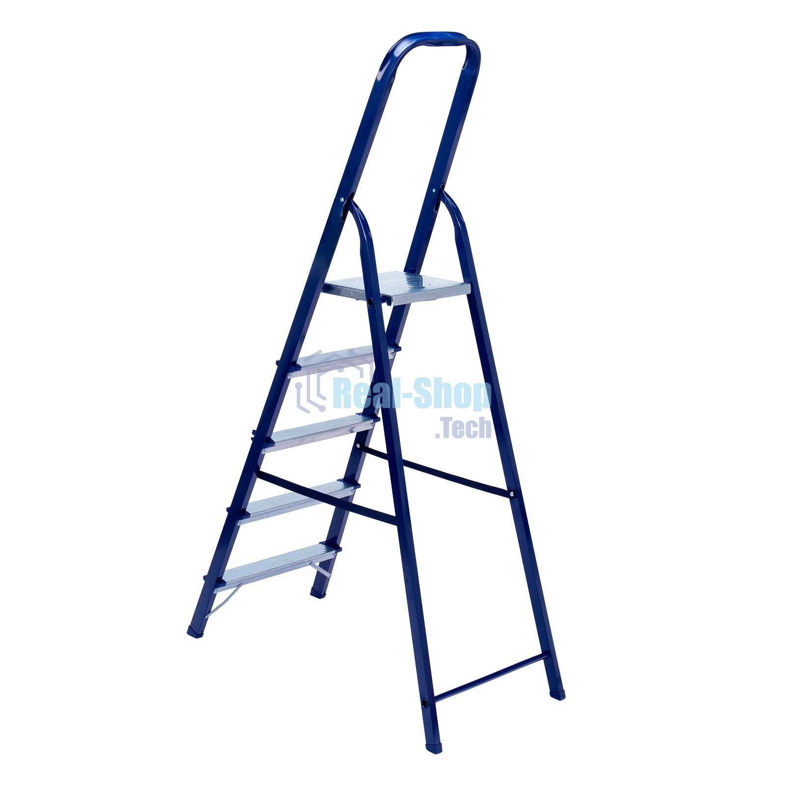 Стремянка Сибртех 5 ступеней, стальная
