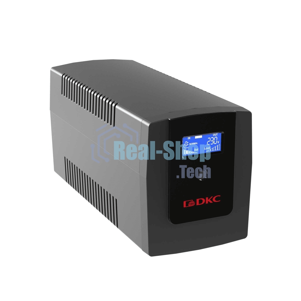 Источник бесперебойного питания DKC INFOLCD1200I / 1200 ВА / 720 Вт / 4 x IEC 320 C13 (компьютерный)
