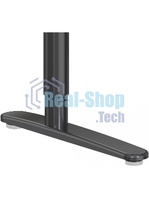 Стол компьютерный Cactus CS-EGD-BK-LED столешница закаленное стекло, черный, каркас черный