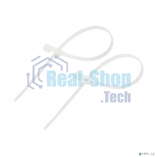 Хомут-стяжкa нейлоновая под винт Rexant 150x3,6 мм, белая, упаковка 100 шт.