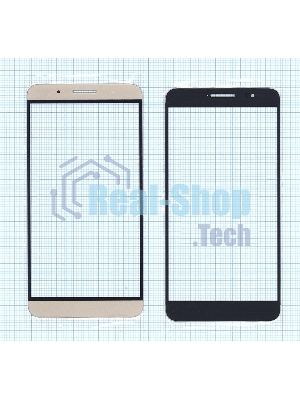 Стекло для Huawei ShotX/Honor 7i золотое