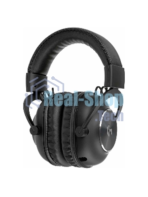 Гарнитура Logitech G PRO X чёрный, беспроводная, USB, подвижный микрофон, отсоединяемый кабель 2 м