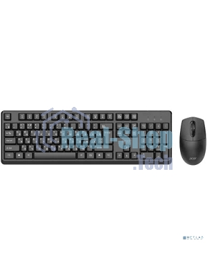 Комплект клавиатура+мышь Acer OCC501 проводной, USB, 1200 DPI, черный