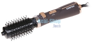 Фен-щётка Centek CT-2061 черный/золотистый, 1200 Вт, 50 мм