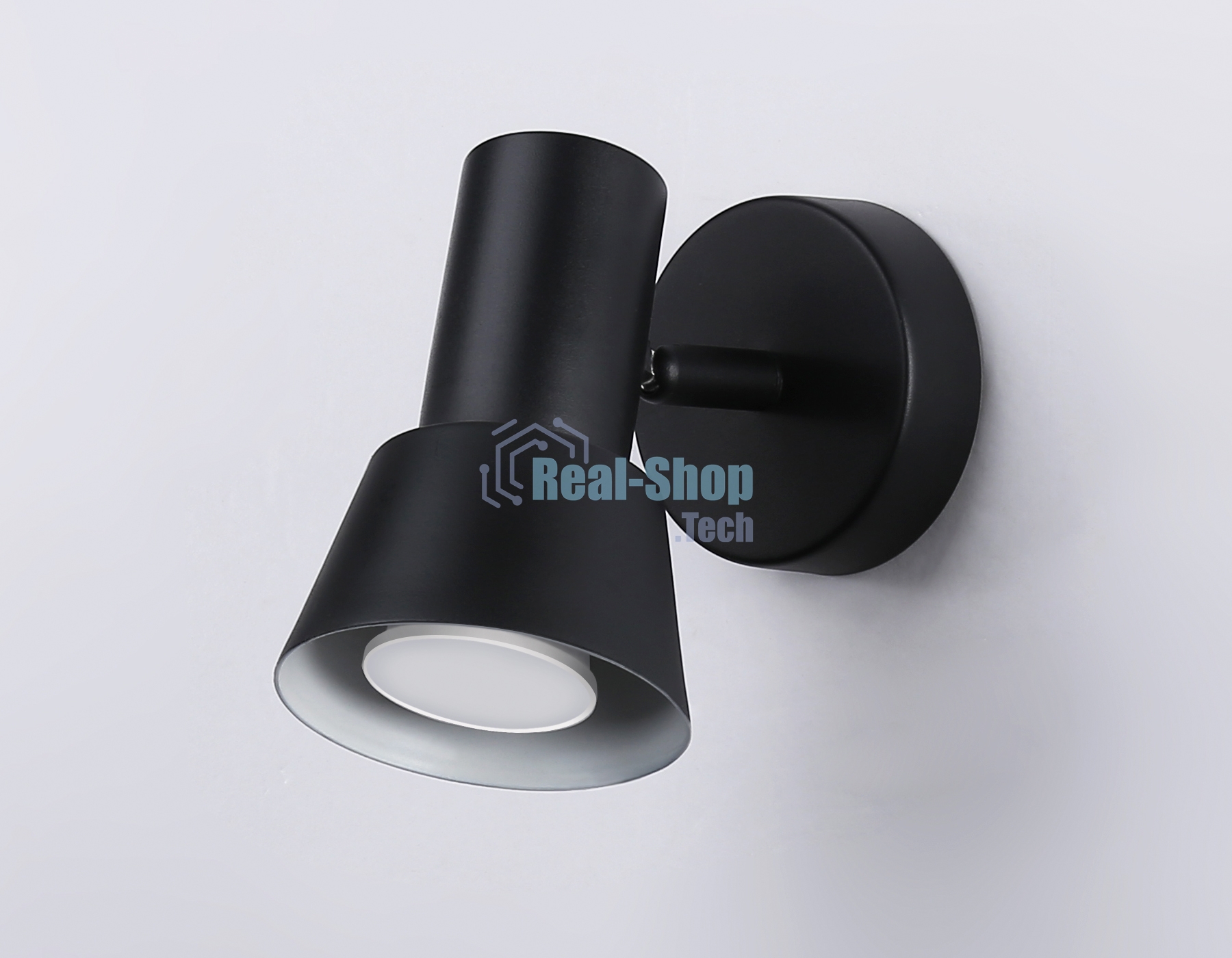 Накладной поворотный спот Ambrella light TA13112 BK/WH черный/белый GU10 max 12W D85*L123*H145
