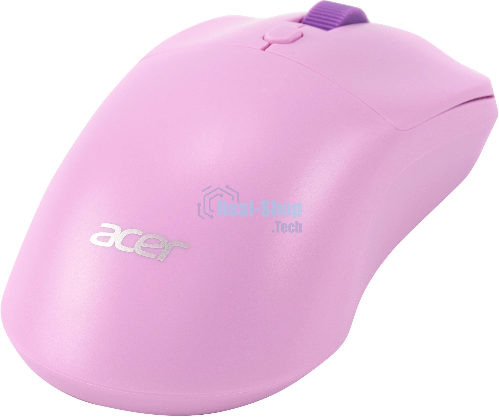 Мышь беспроводная/проводная Acer OMR501 ZL.MCE11.017 фиолетовый, кнопки - 4
