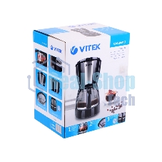 Кофеварка капельная Vitek VT-1503 черный, исп. кофе - молотый, 1.2 л, 900 Вт.