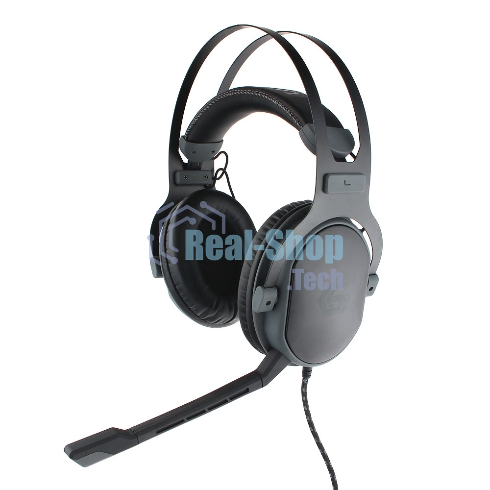 Гарнитура проводная игровая Gembird MHS-G700U черный мембрана 53мм металический корпус