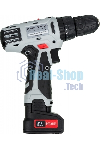 Дрель-шуруповерт аккумуляторная Ресанта ДА-24-2ЛК-У 75/14/8, Аккумуляторная, 24В, 2 АКБ, Ударная, Кейс