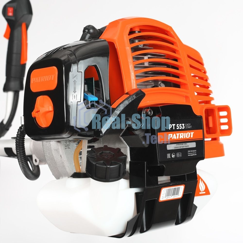 Триммер бензиновый Patriot PT 553 (1+1) 1840Вт 3л.с. реж.эл.:леска/нож