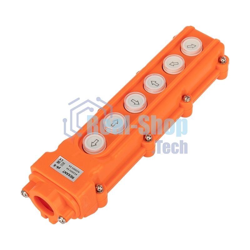 Пульт кнопочный Rexant ПK-6 на 6 кнопок IP54