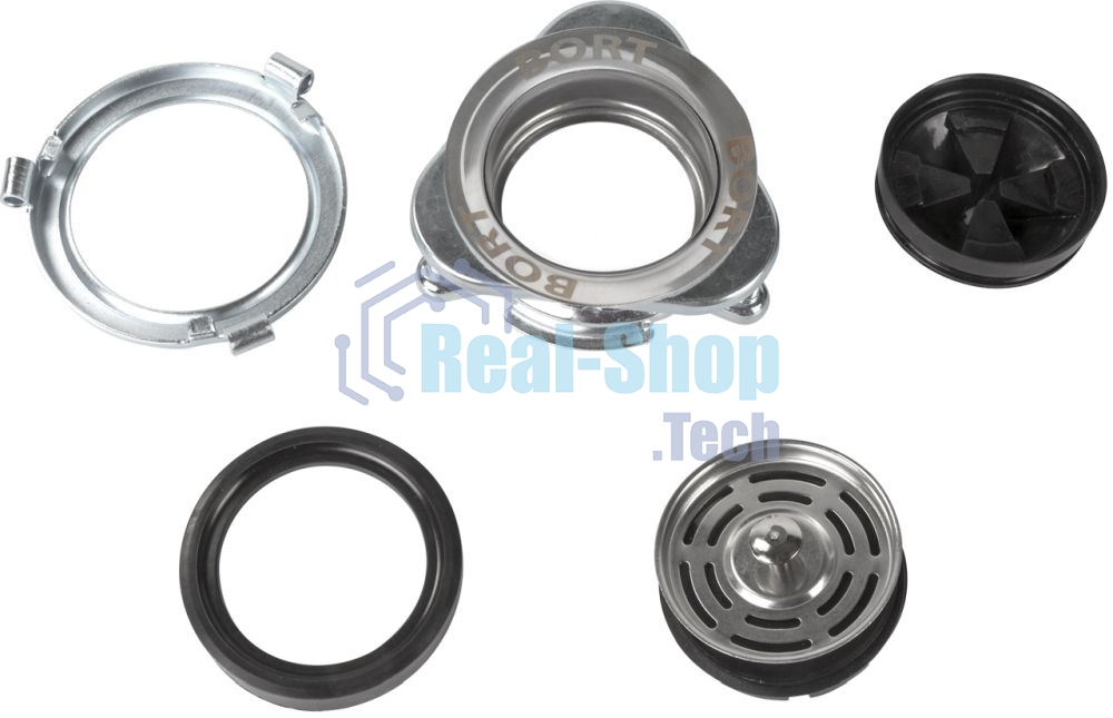 Измельчитель пищевых отходов Bort Alligator Max, 560 Вт., объем 1 600 мл., ПДУ