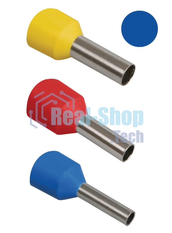 Наконечник-гильза изол. Е2508 (уп.100шт) ИЭК UGN10-D25-04-08