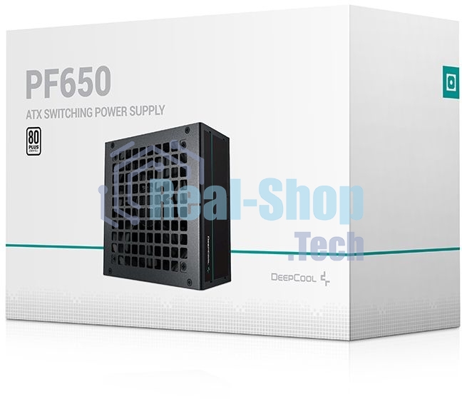 Блок питания Deepcool/GamerStorm PF650, 650Вт, 80 PLUS, 120мм, черный