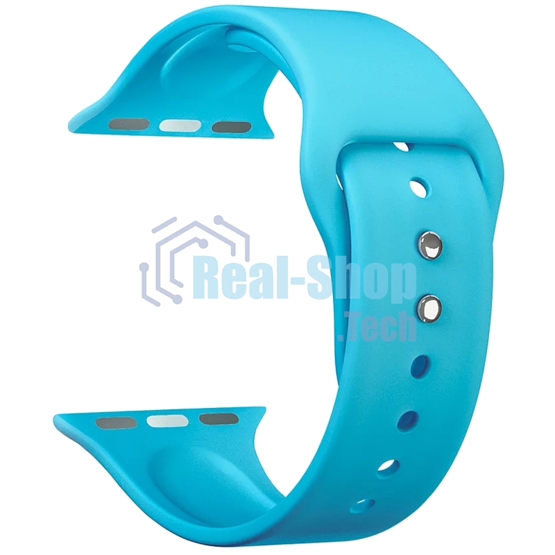 Силиконовый ремешок Lyambda Altair для Apple Watch 38/40 мм DS-APS08-40-BL Blue