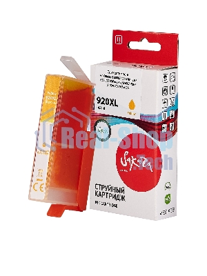 Картридж струйный Sakura CD974AE (№920XL Yellow) для HP, желтый, 14,6 мл., 980 к.