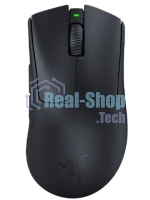 Мышь беспроводная/проводная Razer DeathAdder V3 Pro черный, 30000 dpi, радиоканал, USB, кнопки - 6