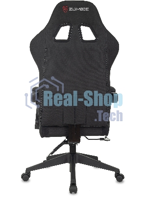 Кресло Бюрократ Zombie Predator Neo Black черный, экокожа, 120 кг, механизм качания