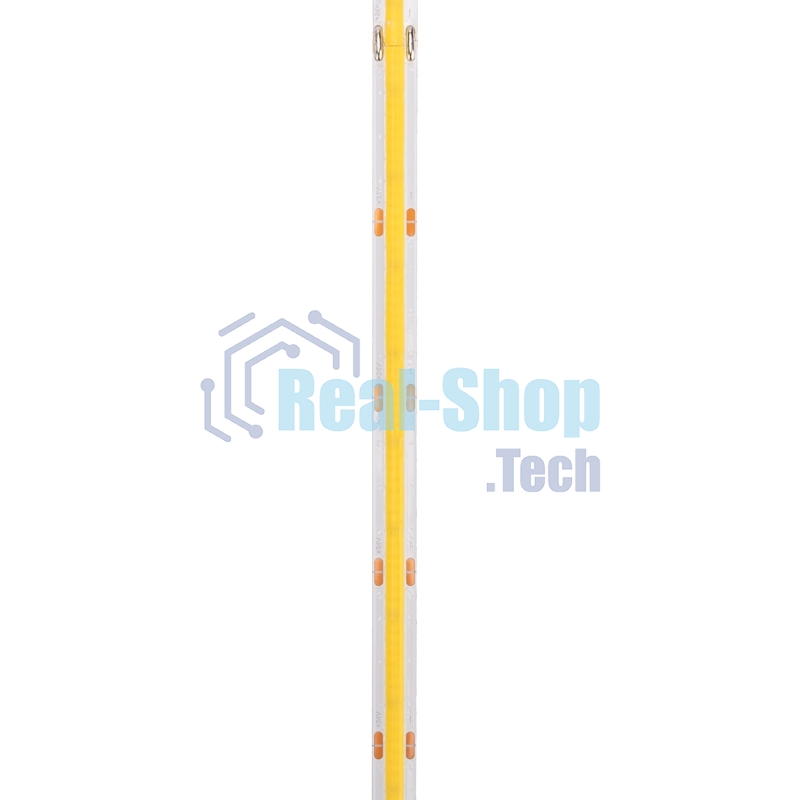 Лента светодиодная Rexant 24В, COB 14Вт/м, 512 LED/м, 4000К, 8мм, 5м, IP20