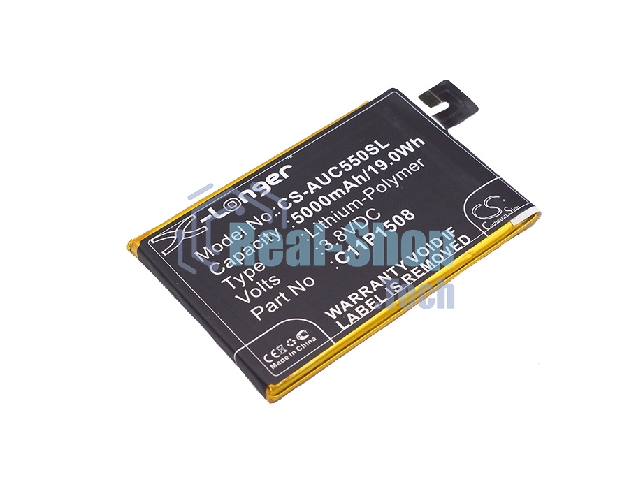 Аккумулятор CameronSino CS-AUC550SL C11P1508 для AsusZenFone 50003.8V, 5000 mAh, 19.00Wh