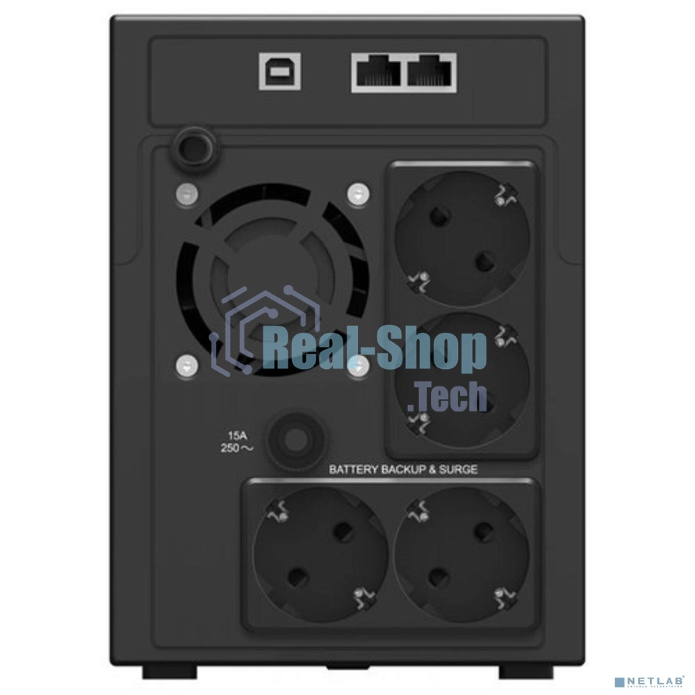 Источник бесперебойного питания Ippon Smart Power Pro II Euro 1600 960Вт 1600ВА черный