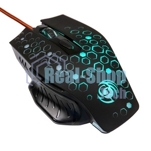 Мышь проводная Dialog Gan-Kata MGK-11U черный, 2400 dpi, USB, кнопки - 6