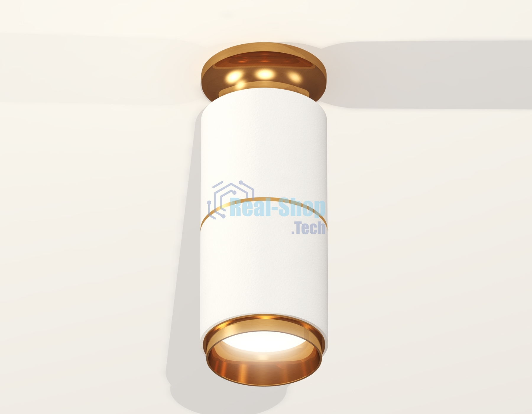 Светильник Ambrella Light XS6301260 SWH/PYG белый песок/золото желтое полированное MR16 GU5.3 (N6905, C6301, A2062, N6124)