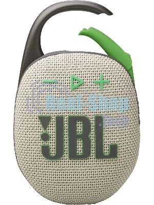Колонка портативная JBL Clip 5 песочный 7W Mono BT 10м 1400mAh