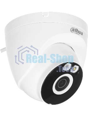 Камера видеонаблюдения Dahua DH-IPC-T3AP-IL-0280B, IP, 3 Мп, 2.8 мм, белая