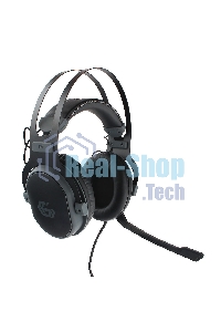 Гарнитура проводная игровая Gembird MHS-G700U черный мембрана 53мм металический корпус