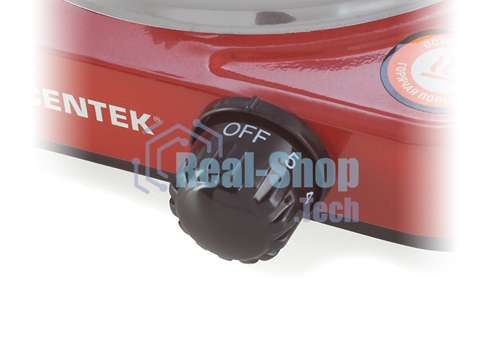 Плита настольная электрическая Centek CT-1508 красный