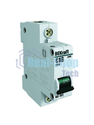 Выключатель автоматический модульный DEKraft 1п C 63А 4.5кА ВА-101 11060DEK
