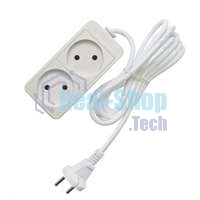 Удлинитель 2х5 м без заземл. 10А IP20 2.2 кВт Союз 481S-1205