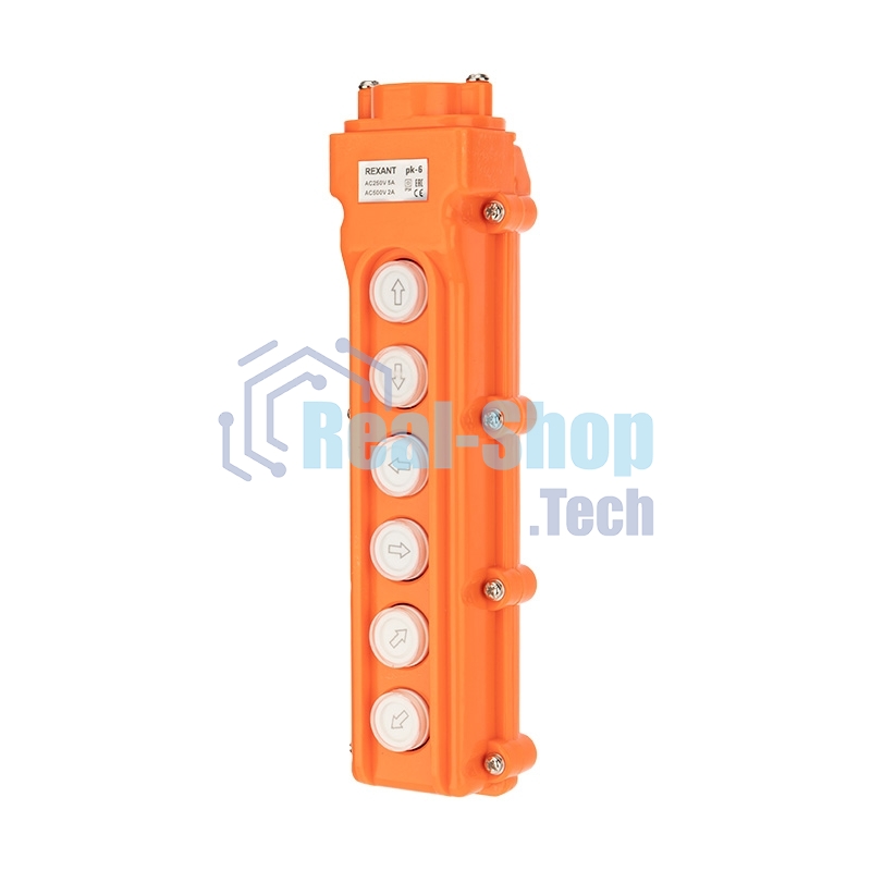 Пульт кнопочный Rexant ПK-6 на 6 кнопок IP54