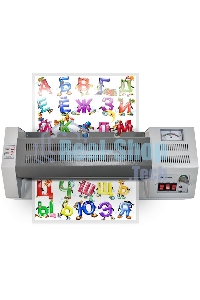 Ламинатор ГЕЛЕОС ЛМ A3 Про, А3, 2х250 (пленка 60-250мкм), 620 мм/мин, 4 вала, реверс, металл. корпус, мах толщина 2мм