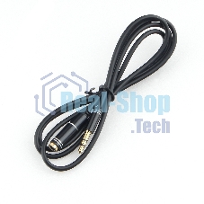 Кабель аудио удлинительный Cablexpert CCAB-02-35MF-1MB. 3.5 Jack (M)/3.5 Jack (F), черный, 1м, блистер