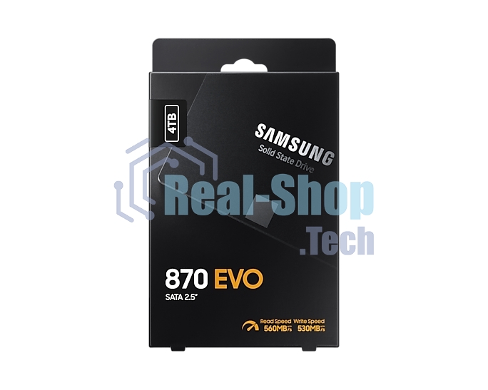 Накопитель SSD Samsung 4Tb 870 EVO, V-NAND, 2.5