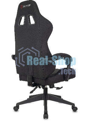 Кресло Бюрократ Zombie Predator Neo Black черный, экокожа, 120 кг, механизм качания