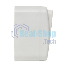 Выключатель 2-клавишный ОП 10А с индикатором белый EKF Basic Минск