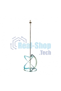 Насадка для миксера Сибртех, для тяжелых растворов,160 х 590 мм, оцинкованная,хвостовик резьба М14