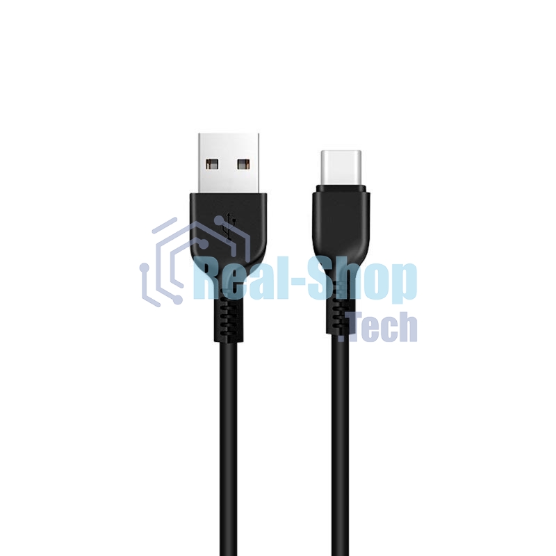 Кабель USB HOCO X20 Flash, USB - Type-С, 2А, 2м, черный