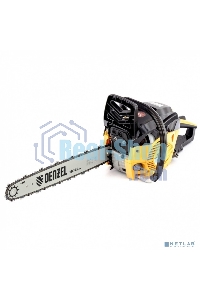 Пила цепная бензиновая Denzel DGS-5218, шина 45 см, 52см3, 3,5 л.с., шаг 0,325, паз 1,5 мм,