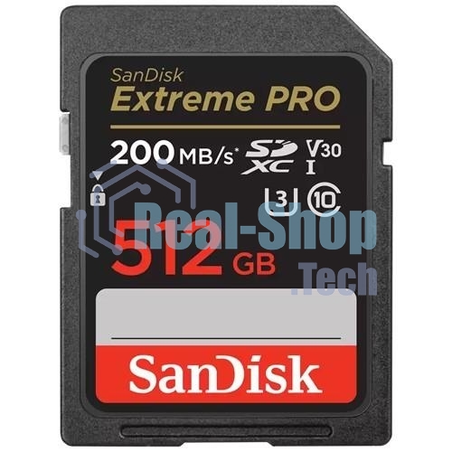 Флеш карта SANDISK SDXC 512Gb UHS-1 SDSDXXD-512G-GN4IN