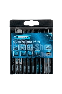 Набор полотен GROSS для электролобзика универсальный, 10шт., DIY, пластиковый кейс 78295