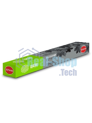 Картридж лазерный Cactus CS-EXV49BK черный (36000 стр.) для Canon IR C3320/C3320i/C3325i/C3330i/C3500/C3520i MFP/C3525i MFP/C3530i MFP