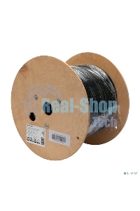 Кабель Cablexpert FPC-5051E-4-CU, FTP indoor 4x2x0.51, медный, кат.5e, однож., 305м, box, серый