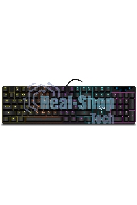 Клавиатура проводная игровая Sven KB-G9300 черная (Outemu Blue switches,104кл., подсветка)