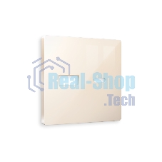 Лицевая панель ALFA (Бежевый глянец) для розетки 2USB тип A+C QUANT AP3110