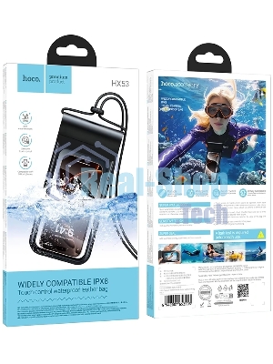 Сумочка Hoco для универсальный HX53 прозрачный/черный (53503)